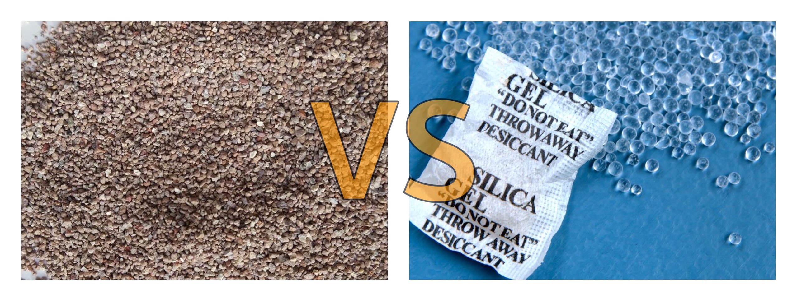 Phân biệt Bentonite clay và Silicagel